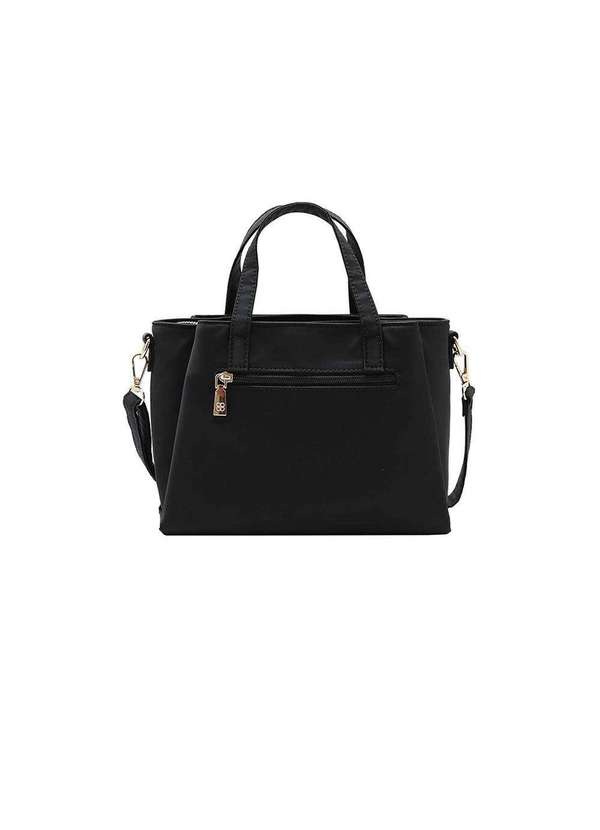 Pixolé - Bolsa Feminina Chenson Twill Preto Preto 3