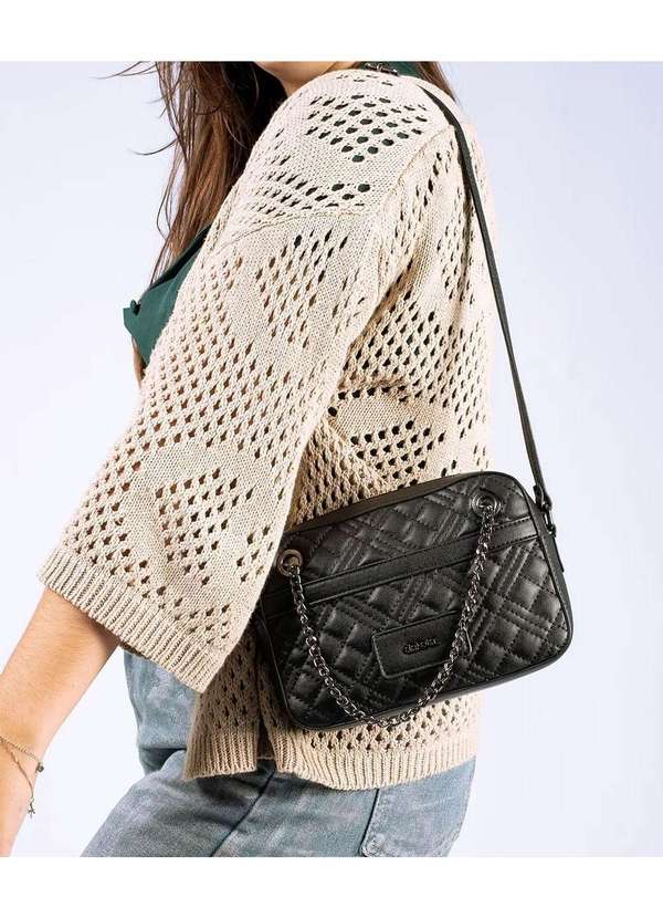Dakota - Bolsa Feminina Dakota Camera Bag Preto Preto 10