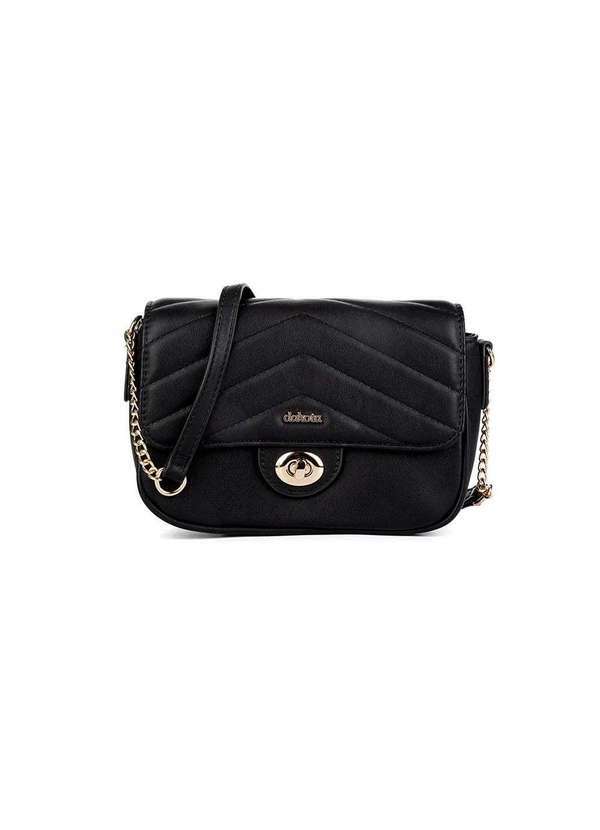 Dakota - Bolsa Feminina Dakota Transversal Preto Preto