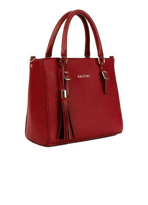 Rafitthy - Bolsa Feminina Rafitthy Mão 28.24180a Vermelho Vermelho 2