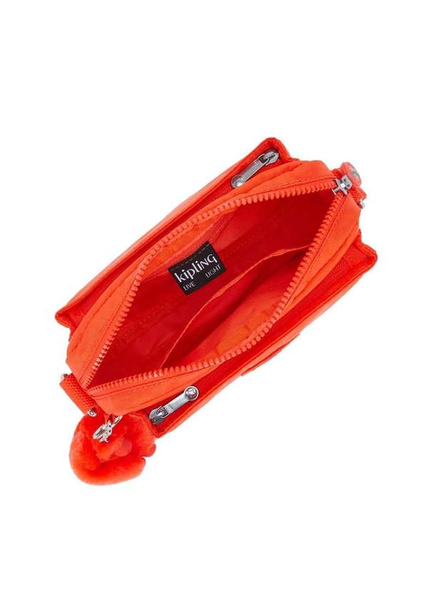 Kipling - Bolsa Kipling Abanu Open Orange Laranja Laranja 5