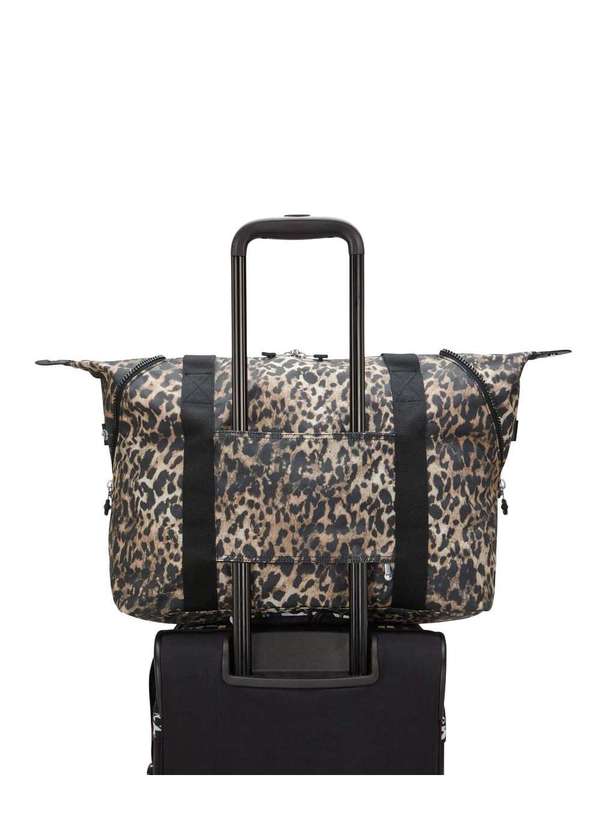 Kipling - Bolsa Kipling Art M Wild Leopard Onça Multicores 8