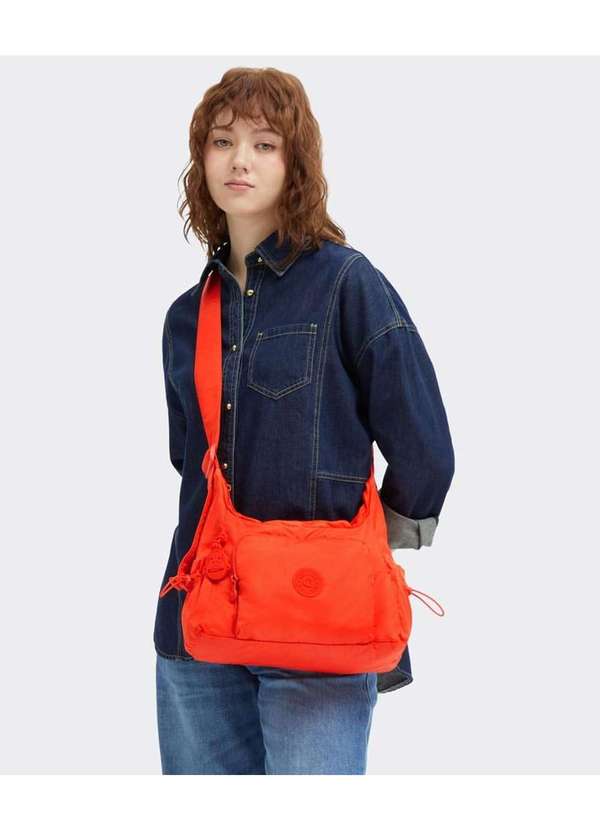 Kipling - Bolsa Kipling Gabb S Open Orange Laranja Laranja 2