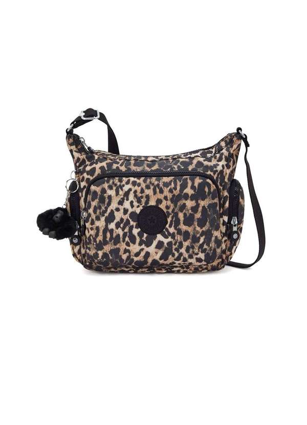 Kipling - Bolsa Kipling Gabb S Wild Leopard Onça Multicores