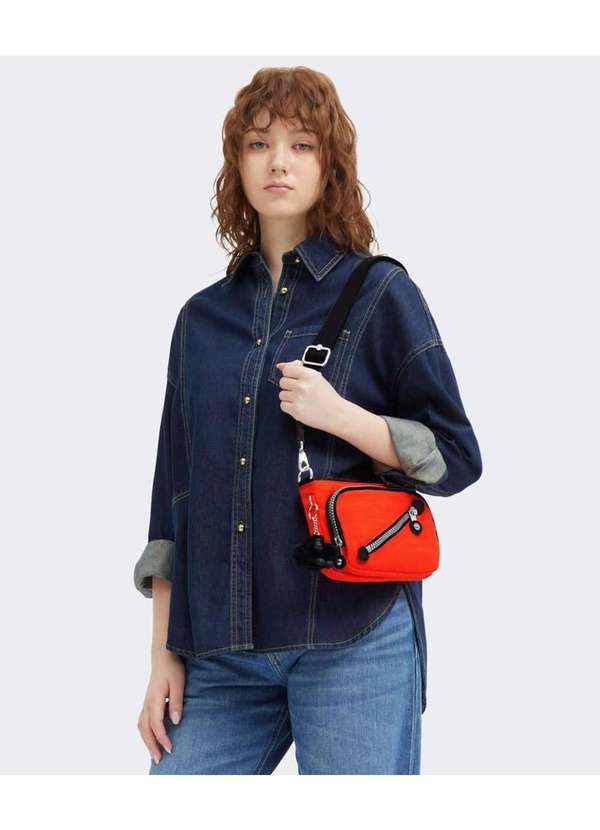 Kipling - Bolsa Kipling New Milos Open Orange Laranja Laranja 2