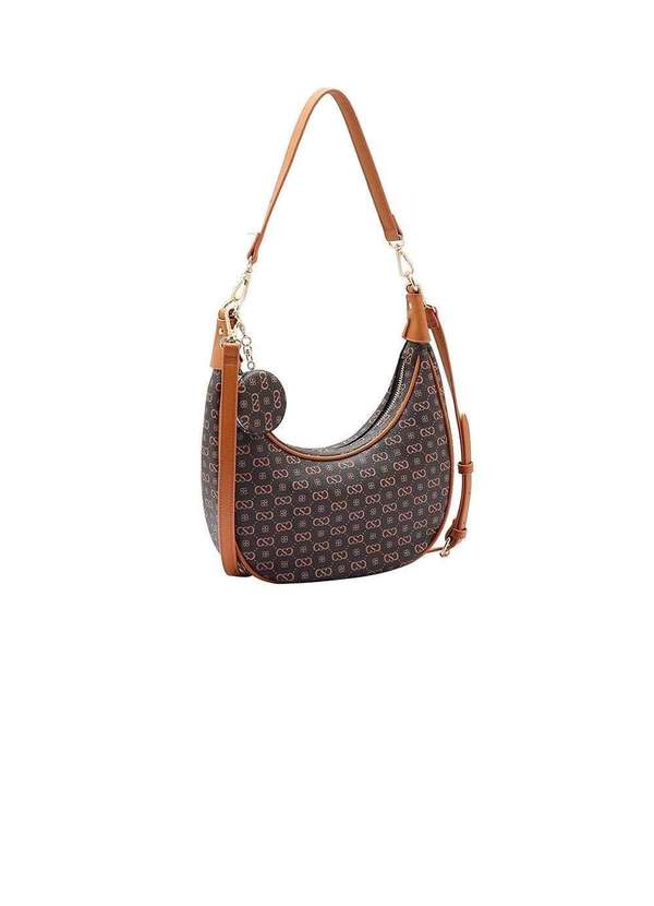 Pixolé - Bolsa Ombro Feminina Chenson Elegance Luxo Cafe Marrom