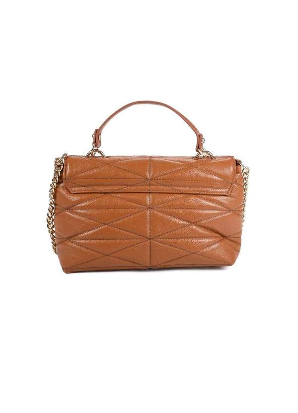 Loucos e Santos - Bolsa Ombro Loucos e Santos Matelassê Couro Moca Marrom 5