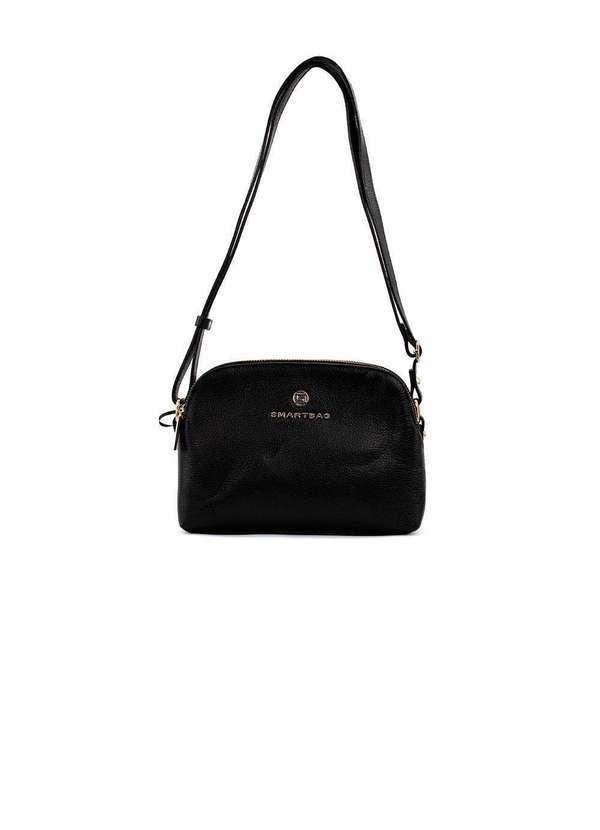 Pixolé - Bolsa Ombro Smartbag Couro Preto Preto