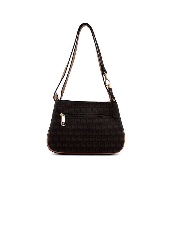 Pixolé - Bolsa Ombro Smartbag Monograma Chocolate Marrom 3