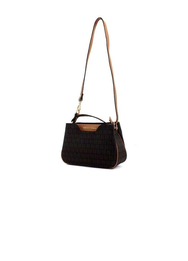 Pixolé - Bolsa Ombro Smartbag Monograma Chocolate Marrom 4