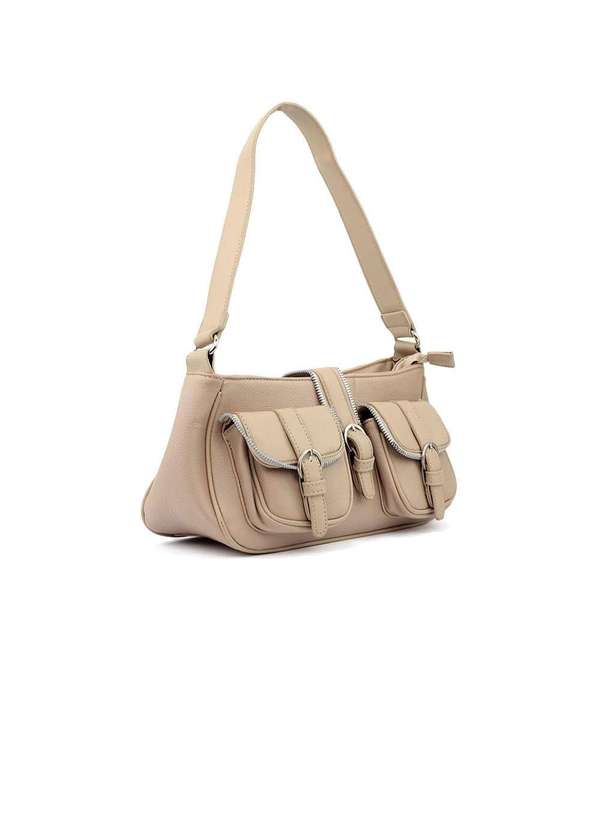 Pixolé - Bolsa Tira Colo Pixolé Taupy Bege 3