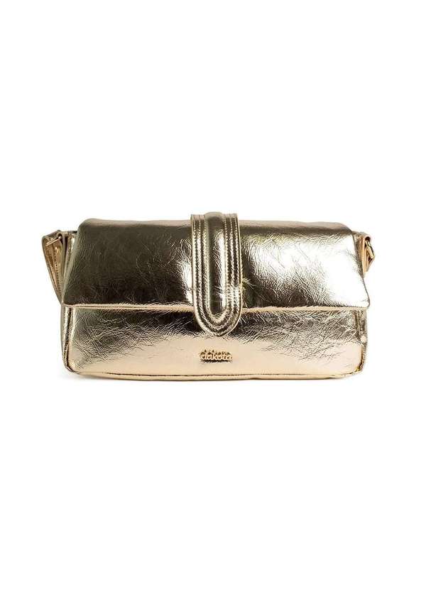 Dakota - Bolsa Transversal Dakota Champanhe Dourado