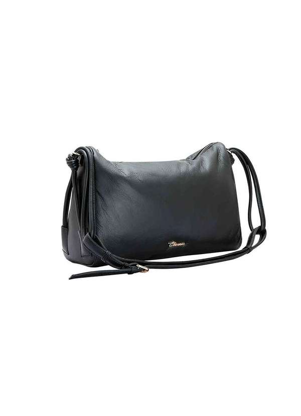 Pixolé - Bolsa Transversal Feminina Chenson Puffer Preto Preto