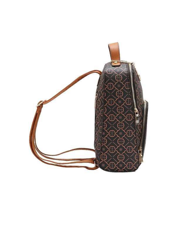 Pixolé - Mochila Chenson Classic Cristal Luxo Cafe Marrom 2