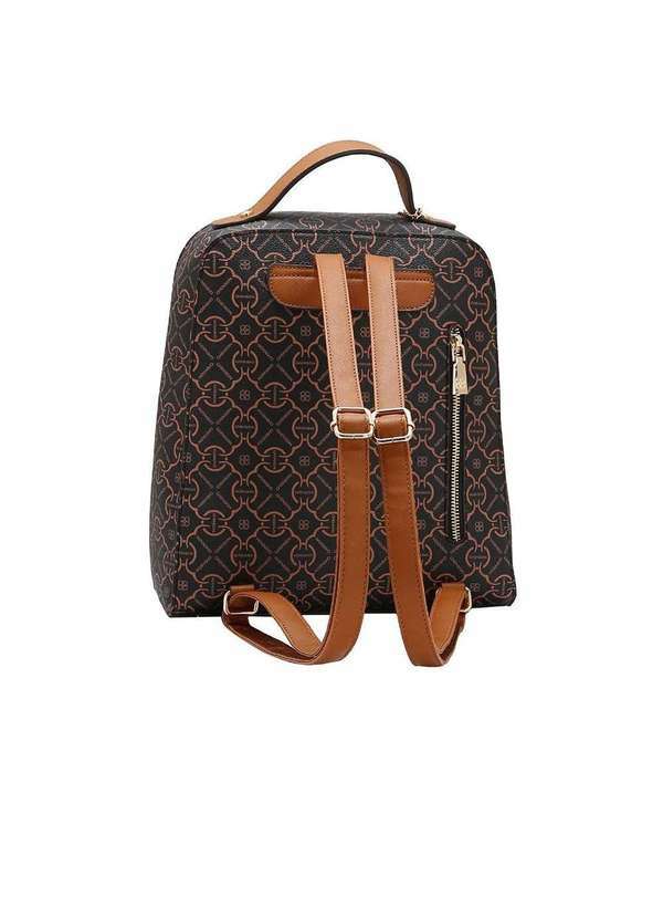 Pixolé - Mochila Chenson Classic Cristal Luxo Cafe Marrom 3