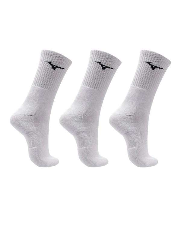 Mizuno - Meia Feminina Mizuno Training Branco Branco 1