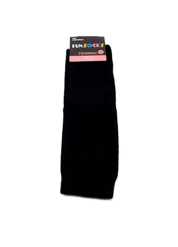 Pixolé - Meia Feminina Winston Fun Socks 0502000-002 Preto Preto