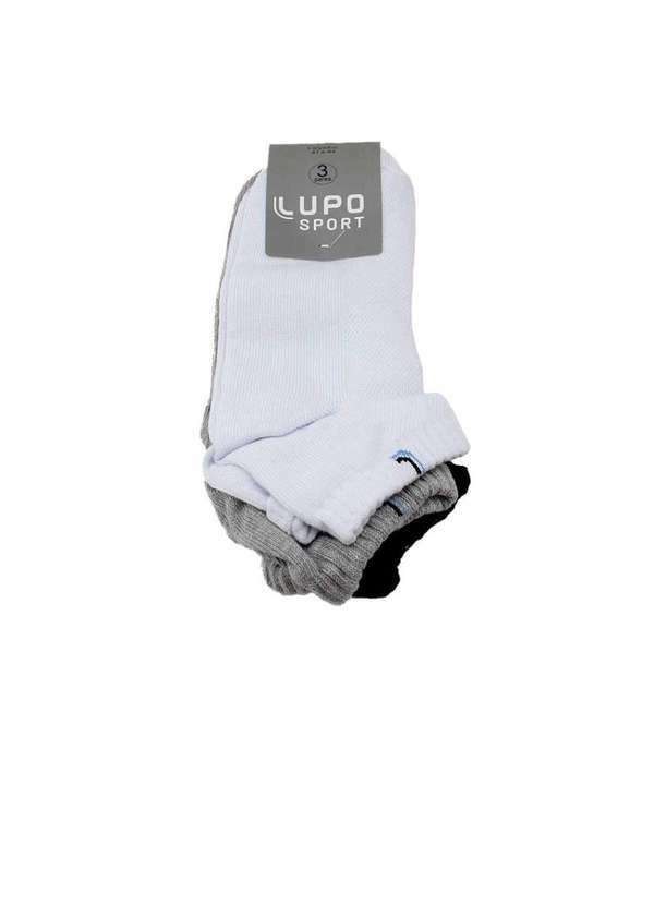 Lupo - Meia Lupo Sport Cano Curto 3 pares 03225-089-0931 Multicolor Multicores 2