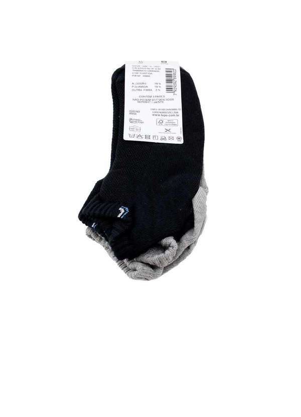 Lupo - Meia Lupo Sport Cano Curto 3 pares 03225-089-0931 Multicolor Multicores 3