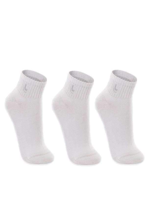 Lupo - Meia Lupo Sport Kit com 3 pares Branco Branco