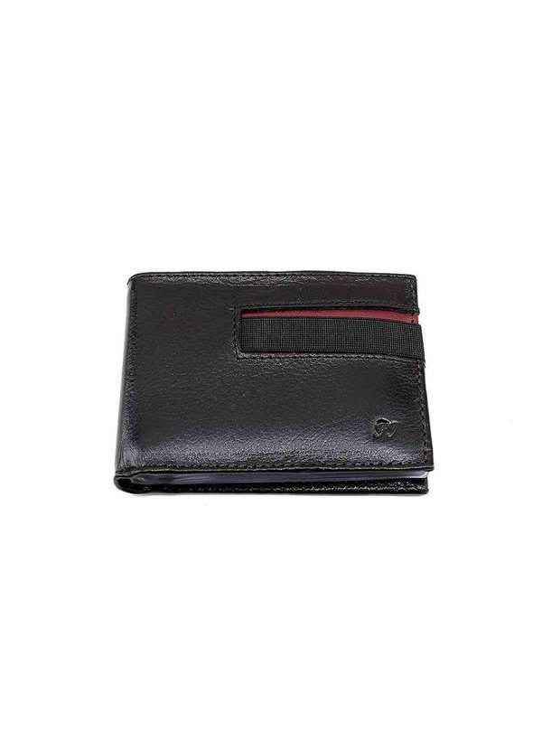 Fontanelli - Carteira Masculina Fontanelli 302 Couro Preto Preto