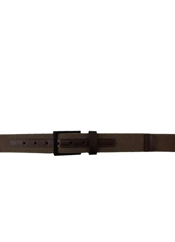Fasolo - Cinto Masculino Fasolo Elastano Taupy Marrom