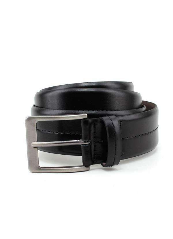 Fasolo - Cinto Masculino Fasolo T861 Couro Preto Preto