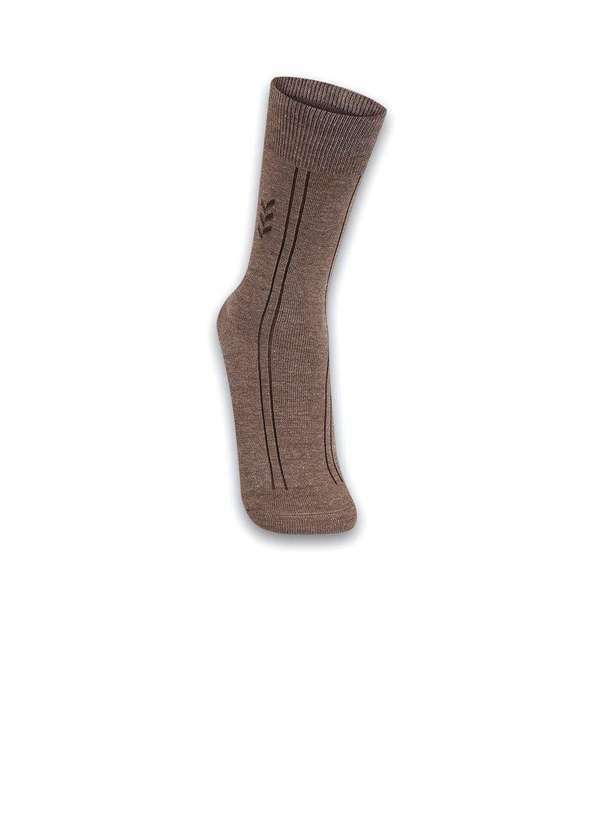 Lupo - Meia Lupo Cano Alto Am Sportwear Adulto Chocolate Marrom