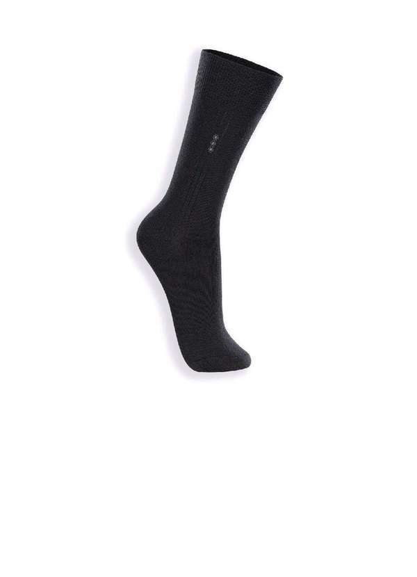 Lupo - Meia Lupo Cano Alto Am Sportwear Adulto Preto Preto
