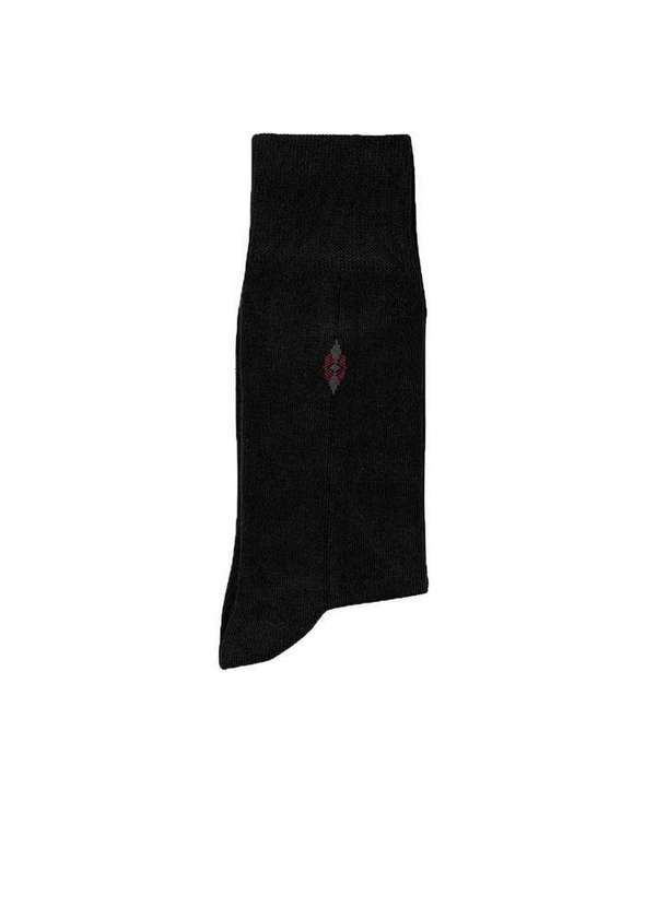 Lupo - Meia Lupo Social Masculina Algodão 01210-202 Preto Preto