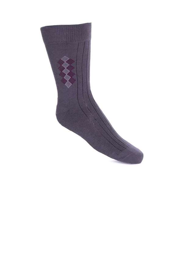 Lupo - Meia Masculina Longa Lupo Chumbo Cinza