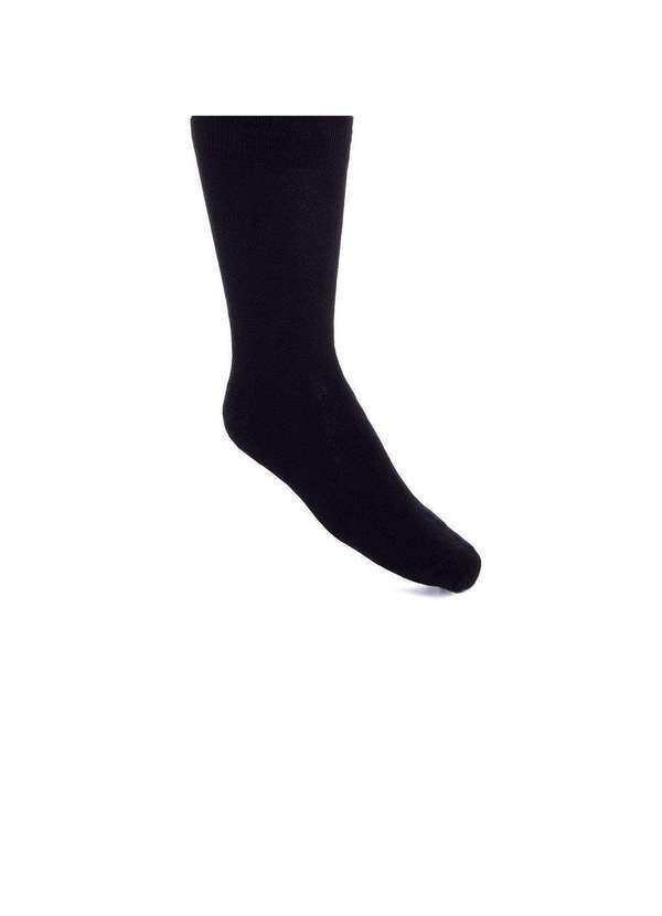 Lupo - Meia Masculina Lupo Am Sportwear Preto Preto