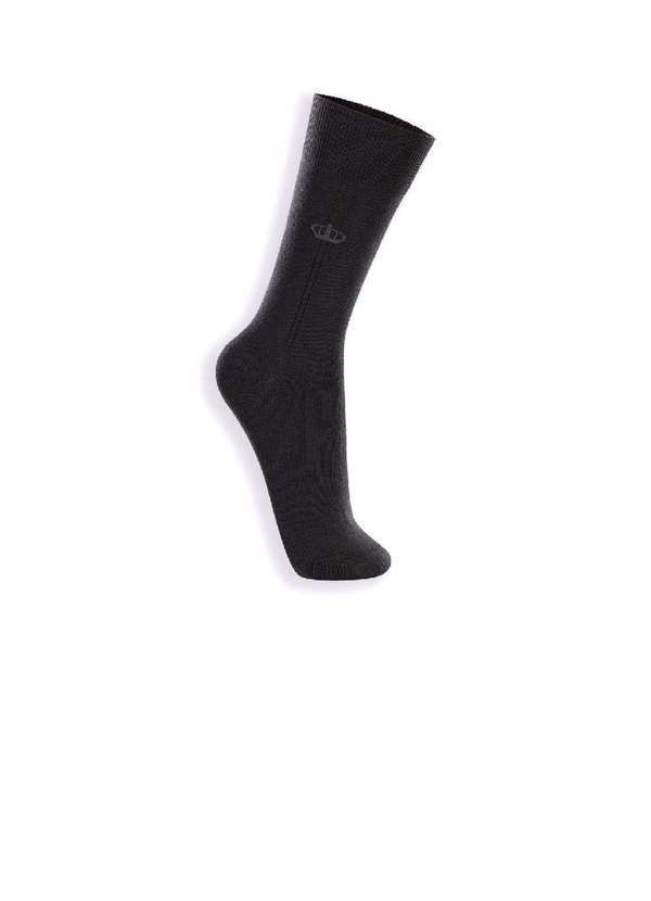 Lupo - Meia Masculina Lupo Am Sportwear Preto Preto