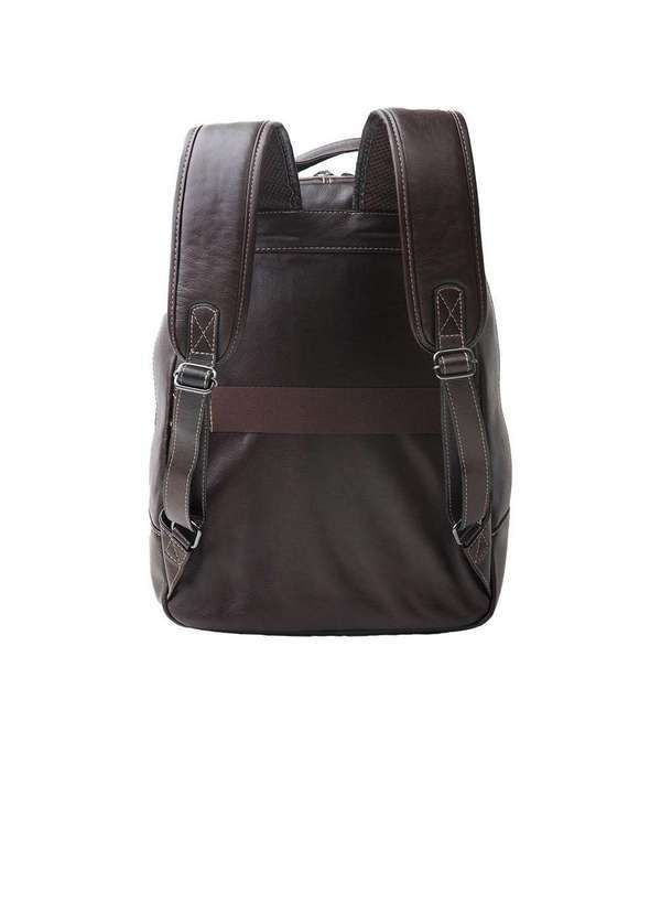 Pixolé - Mochila Masculina Couribi Porta Notebook Couro Cafe Marrom 3