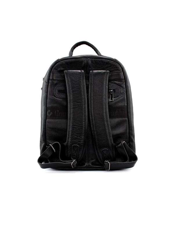 Pixolé - Mochila Masculina Couribi Porta Notebook Couro Preto Preto 3
