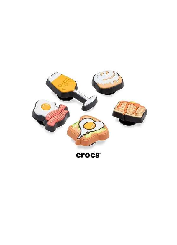 Crocs - Jibbitz Crocs Café da Manhã Pack 5 Peças Multicolor Multicores