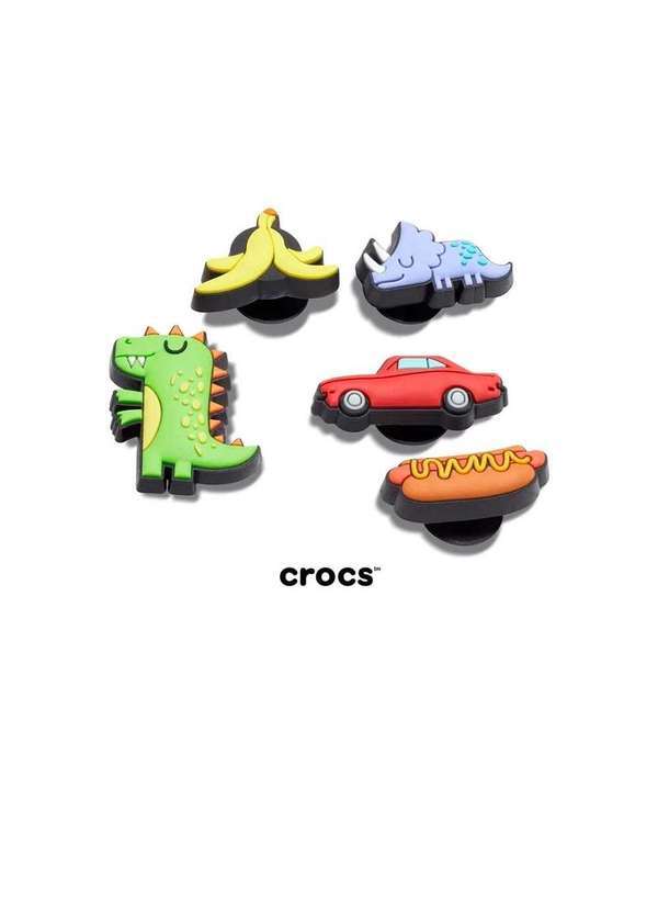 Crocs - Jibbitz Crocs Desenho Menino Pack 5 Peças Multicolor Multicores