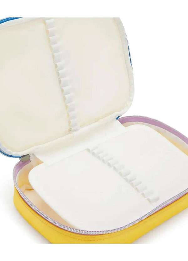 Kipling - Estojo Kipling 100 Pens Bts Sun C Amarelo Amarelo 3