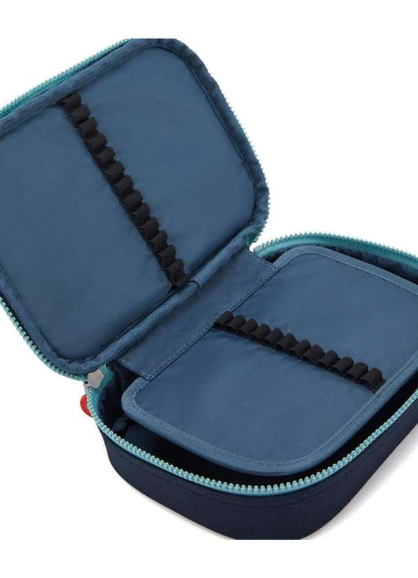 Kipling - Estojo Kipling 100 Pens Cosmo Blue C Marinho Azul 5