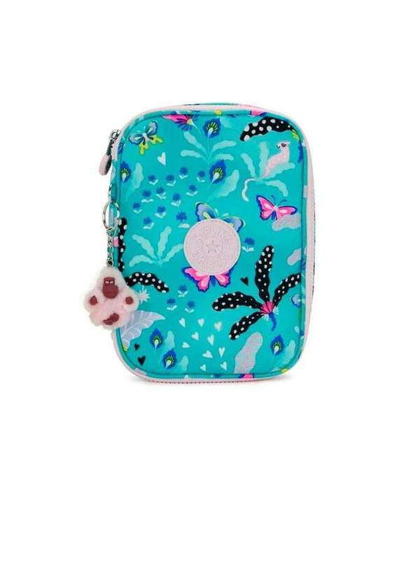 Kipling - Estojo Kipling 100 Pens Estampado I6002-X35 Unica Azul