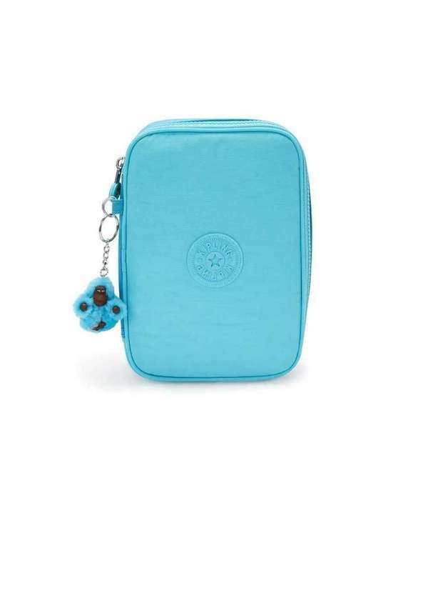 Kipling - Estojo Kipling 100 Pens Funky Turq Turquesa Azul