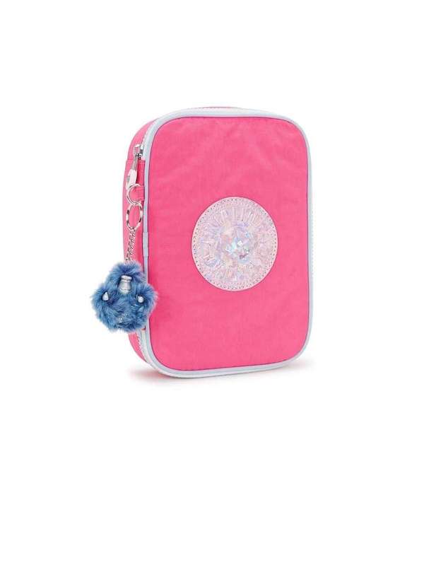 Kipling - Estojo Kipling 100 Pens Happy Pink Mix Única Rosa 2