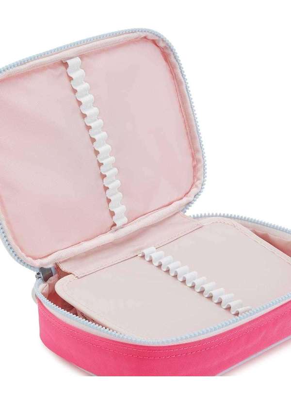 Kipling - Estojo Kipling 100 Pens Happy Pink Mix Única Rosa 3