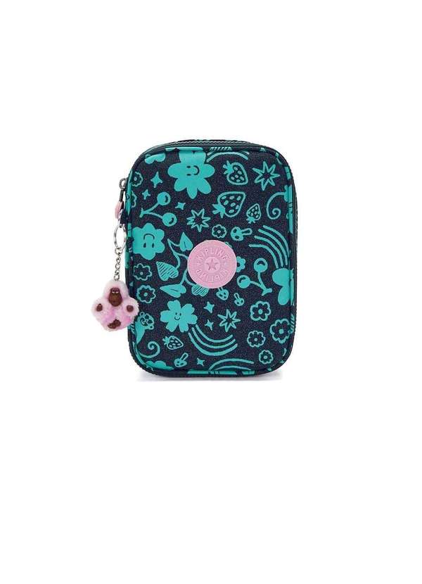 Kipling - Estojo Kipling 100 Pens Magical Print Multicolor Multicores