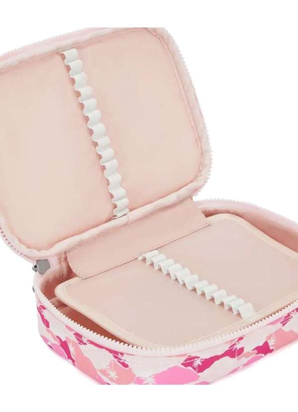 Kipling - Estojo Kipling 100 Pens Pink Palm Rosa Rosa 3