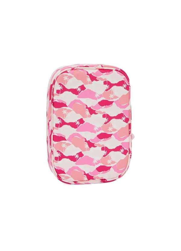 Kipling - Estojo Kipling 100 Pens Pink Palm Rosa Rosa 5