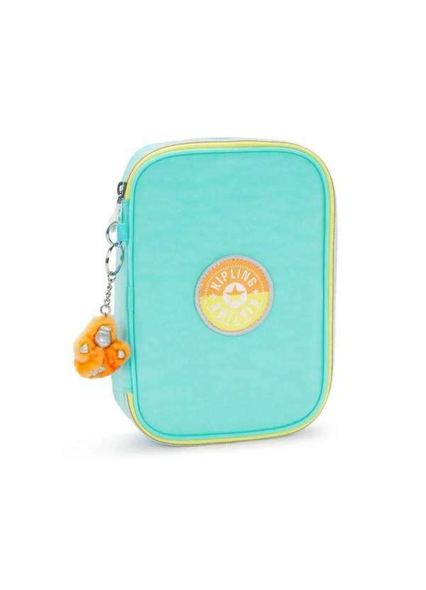 Kipling - Estojo Kipling 100 Pens Poppy Aqua C Turquesa Azul 2