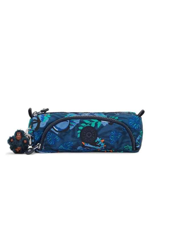 Kipling - Estojo Kipling Cute Blue Monkey Fun Unica Azul