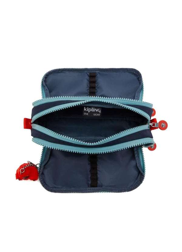 Kipling - Estojo Kipling Gitroy Cosmo Blue C Marinho Azul 4