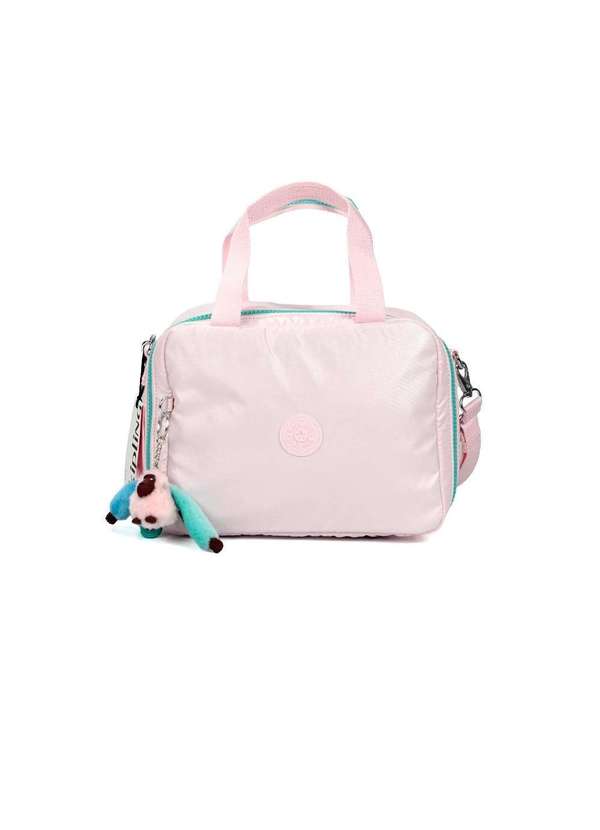 Kipling - Lancheira Kipling Miyo Sea Pink Met Rosa Rosa